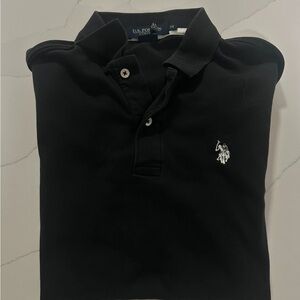 U.S. polo assn. Mens Polo Shirt Black Mens
